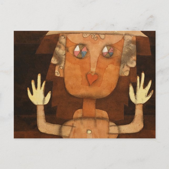 Carte Postale Puppet by Paul Klee (Devant)