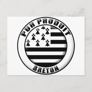 Carte Postale Pur produit Bretagne