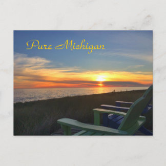 Carte postale Pure Michigan Sunset Beach