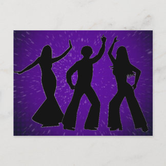 Carte Postale Purple Disco