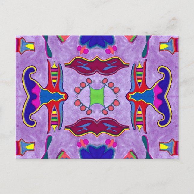 Carte Postale Purple Dragon (Devant)