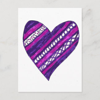 Carte Postale Purple Heart Postcard