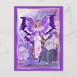 Carte postale Purple Sun Fairy
