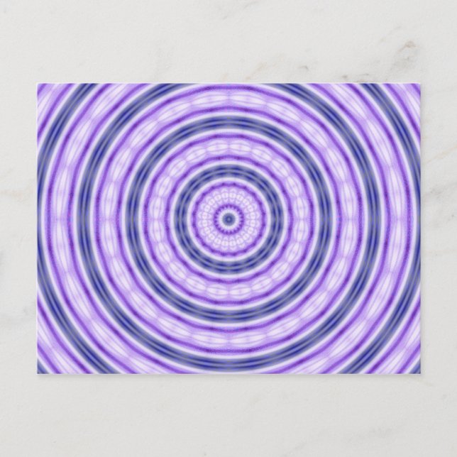 Carte Postale Purple Swirl (Devant)