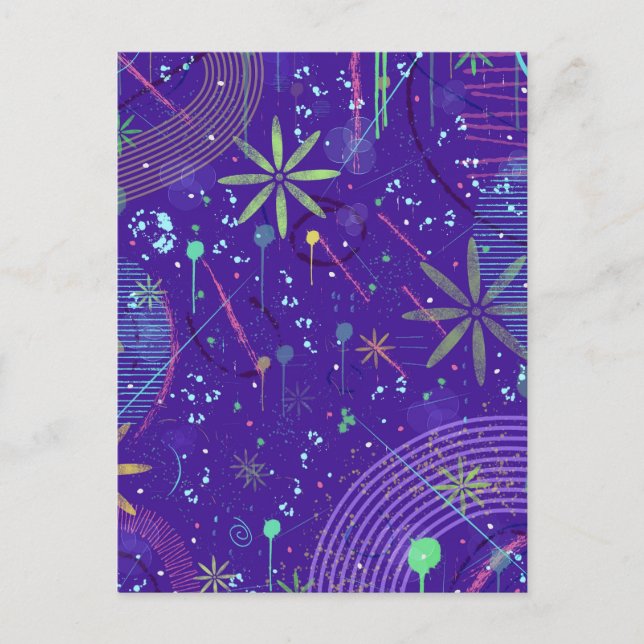 Carte Postale Purple Twilight Party (Devant)