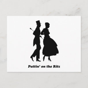 Carte Postale Puttin' on the Ritz