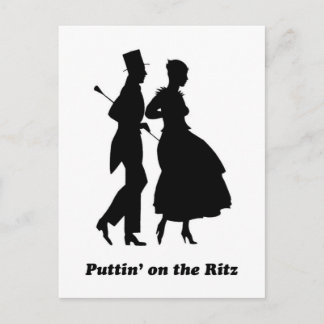 Carte Postale Puttin' on the Ritz