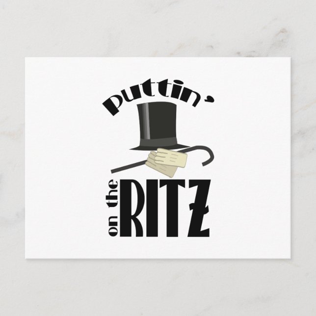 Carte Postale Puttin Ritz (Devant)