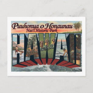 Carte Postale Puuhonua o Honaunau Park, Hawaii