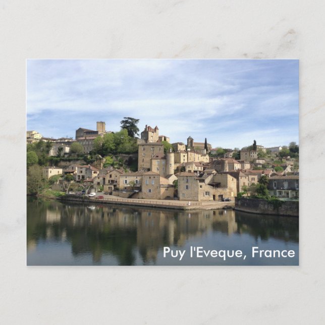 Carte Postale Puy l'Eveque, France (Devant)