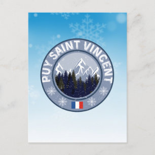 Carte Postale Puy Saint Vincent Station de ski