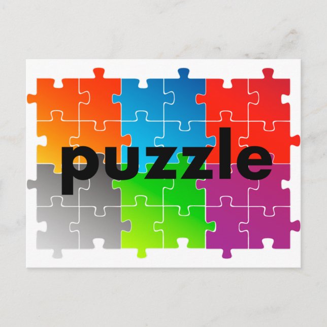 Carte Postale puzzle パズル (Devant)