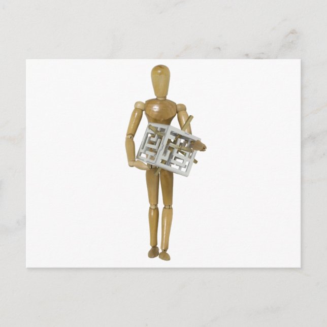 Carte Postale Puzzle 3D (Devant)