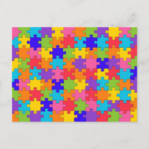 Carte Postale Puzzle Puzzle Puzzle Puzzle