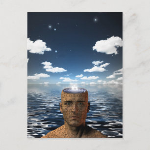 Carte Postale Puzzleman