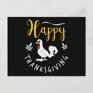 Carte Postale Pyjama de Thanksgiving assorti pour enfants de fam