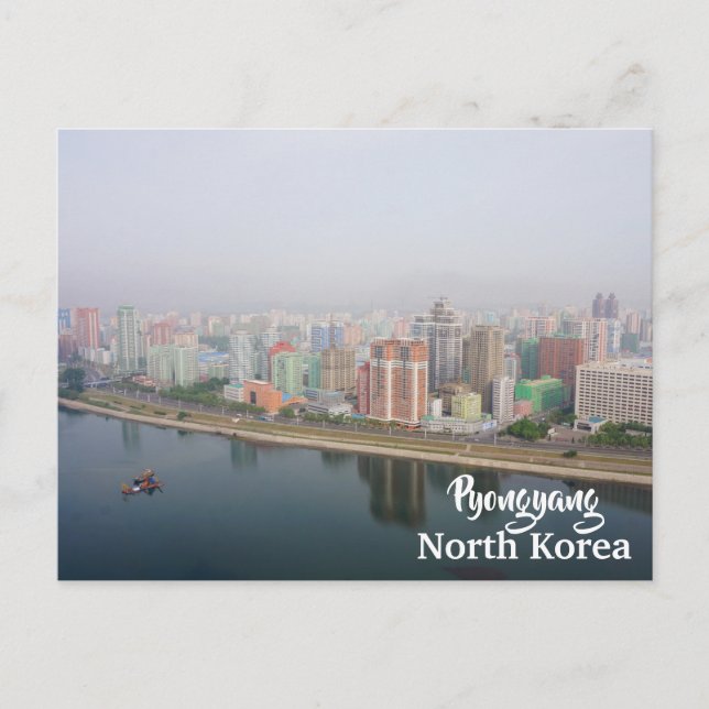 Carte Postale Pyongyang Corée du Nord - Vue de la ville (Devant)