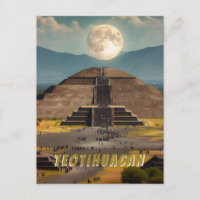 Pyramide de la Lune, Teotihuacan, Mexique Voyage