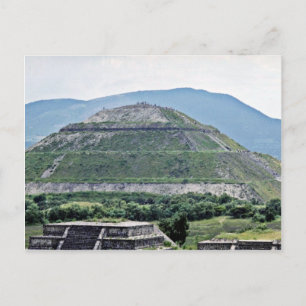 Carte Postale Pyramide de The Sun aux ruines de Teotihuacan,