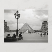 Carte postale Pyramide de verre du Louvre