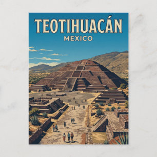 Carte Postale Pyramide du Soleil