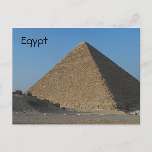 Carte Postale Pyramide - Égypte (Devant)