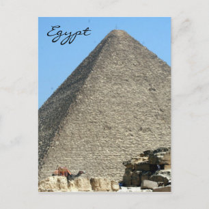Carte Postale pyramide grande égypte