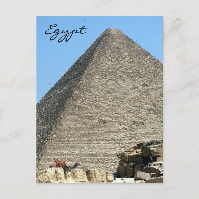 Carte Postale pyramide grande égypte (Devant)