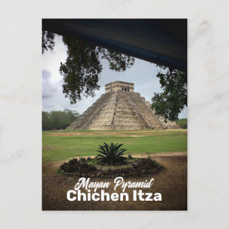 Carte Postale Pyramide maya CHICHEN ITZA Souvenir de voyage