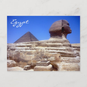 Carte Postale pyramide sphinx