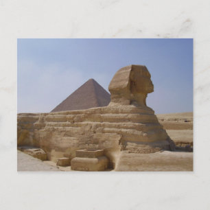 Carte Postale pyramide sphinx
