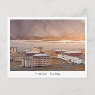 Carte Postale Pyramiden Svalbard