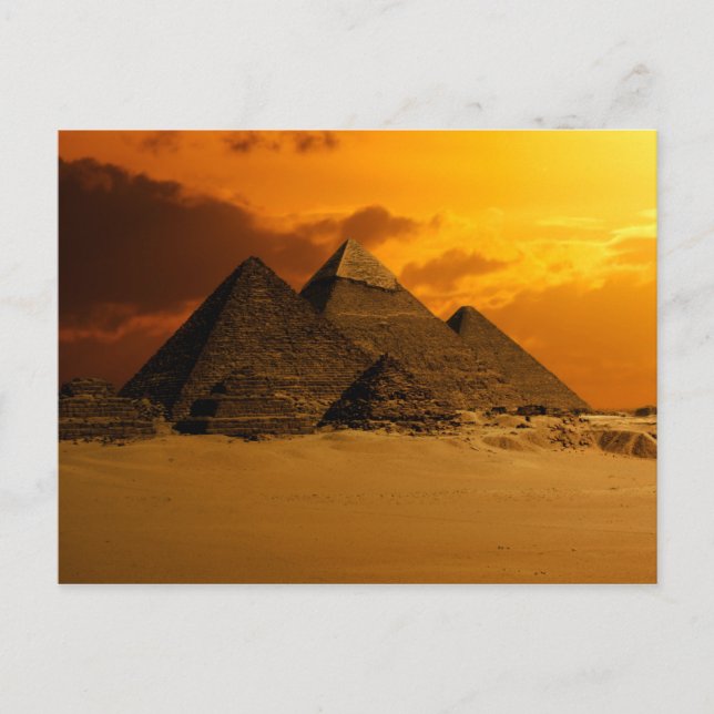 Carte Postale Pyramides (Devant)