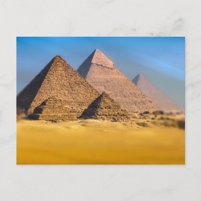 Carte Postale Pyramides (Devant)