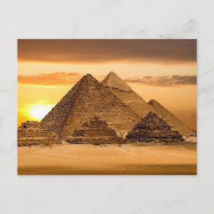 Carte Postale Pyramides égyptiennes
