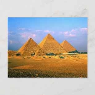Carte postale Pyramides égyptiennes :