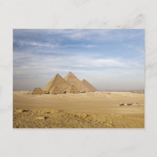 Carte Postale Pyramides le Caire, Egypte