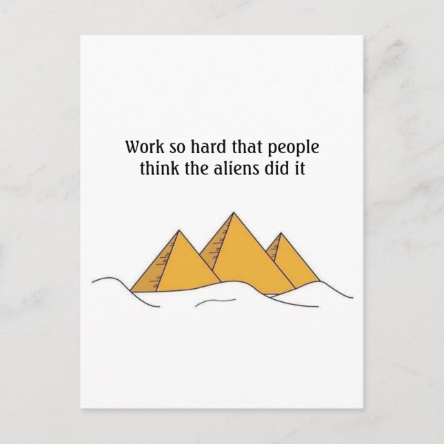 Carte Postale Pyramides Sphinx Egypte ancienne Khufu Pharoah (Devant)