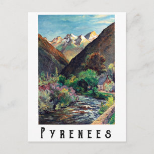 Carte Postale Pyrénées, France