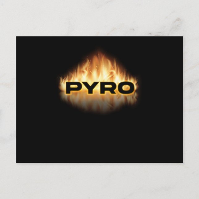 Carte Postale Pyro Firework Firecracker Pyrotechnicien Fun Cadea (Devant)