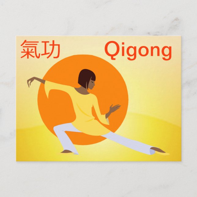 Carte postale Qigong (Devant)