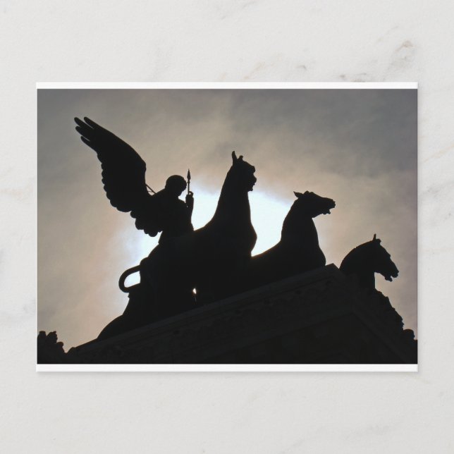 Carte Postale Quadrigas (Devant)