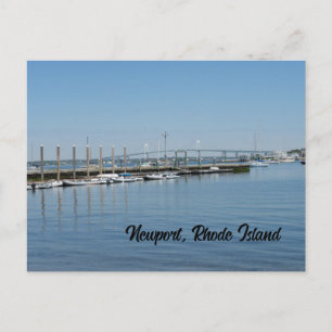 Carte Postale Quai à Newport Rhode Island