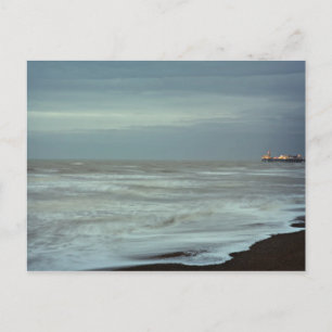 Carte Postale quai de brighton et mer