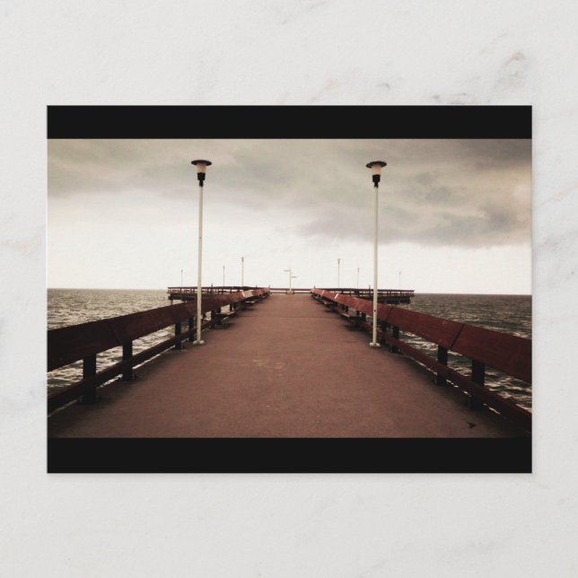 Carte Postale Quai de Centre Island (Devant)