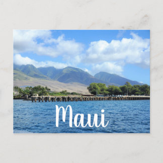 Carte Postale Quai Mala à Lahaina Maui