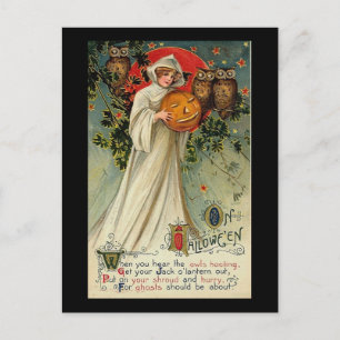 Carte Postale Quand vous entendez le Hibou Hooting