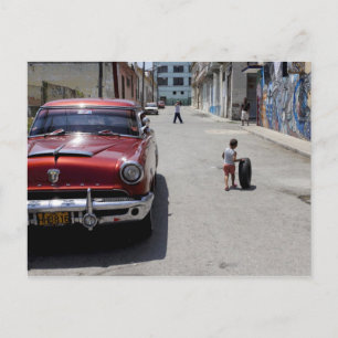 Carte Postale quartier africain Hamel, La Havane, Cuba, UNESCO