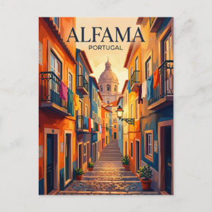Carte Postale Quartier d'Alfama Portugal