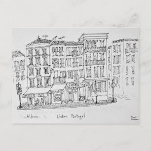 Carte Postale Quartier historique d'Alfama   Lisbonne, Portugal